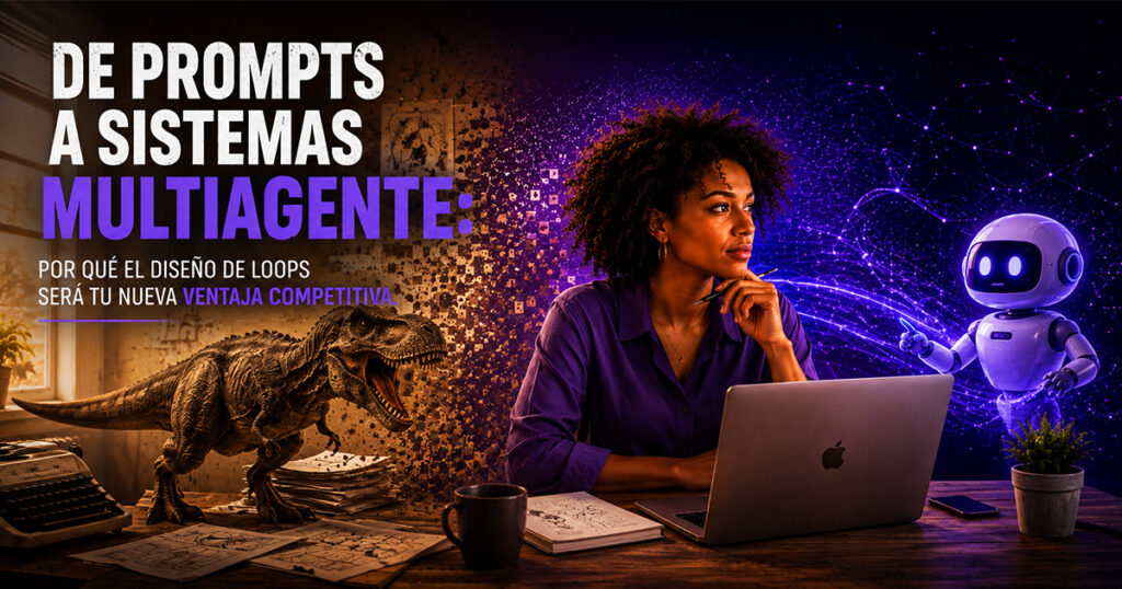 De prompts a sistemas multiagente: por qué el diseño de loops será tu nueva ventaja competitiva