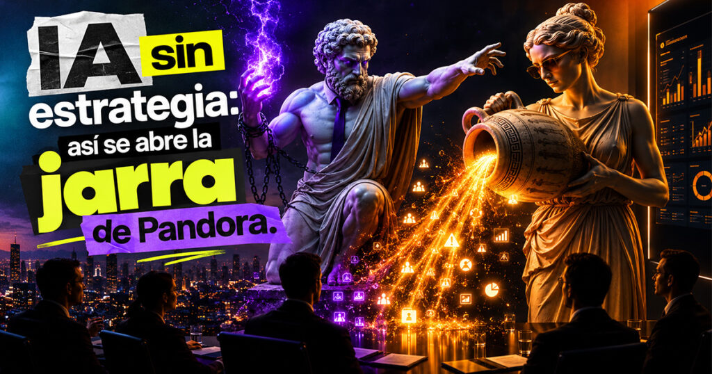 La IA no es Prometeo: es la jarra de Pandóra en manos de juntas sin estrategia