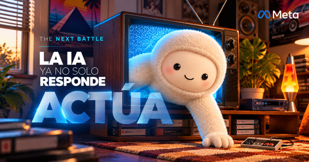 La próxima batalla de la IA no será por responder mejor, sino por actuar